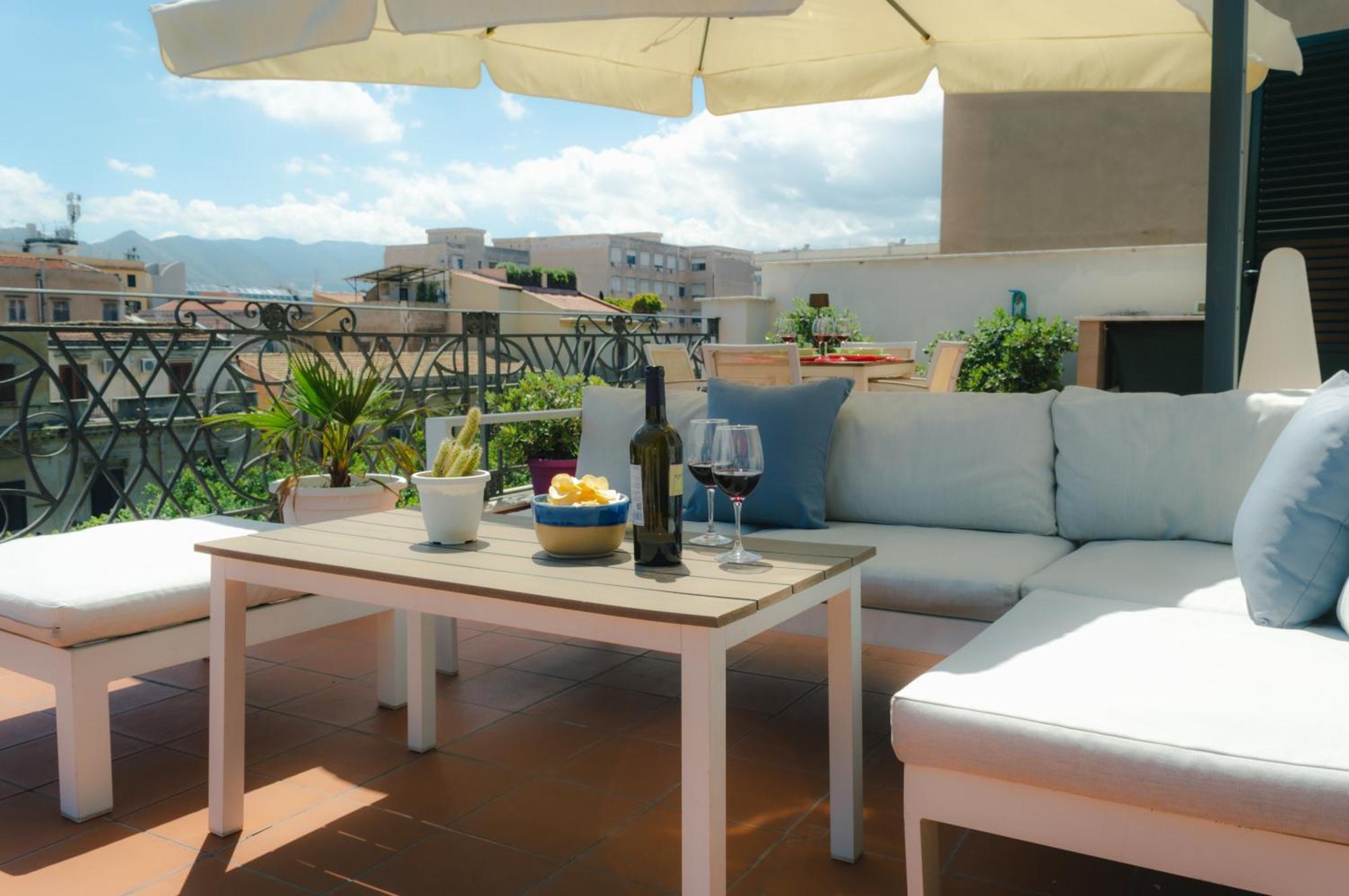 팔레르모 Terrazza Massimo 아파트 외부 사진