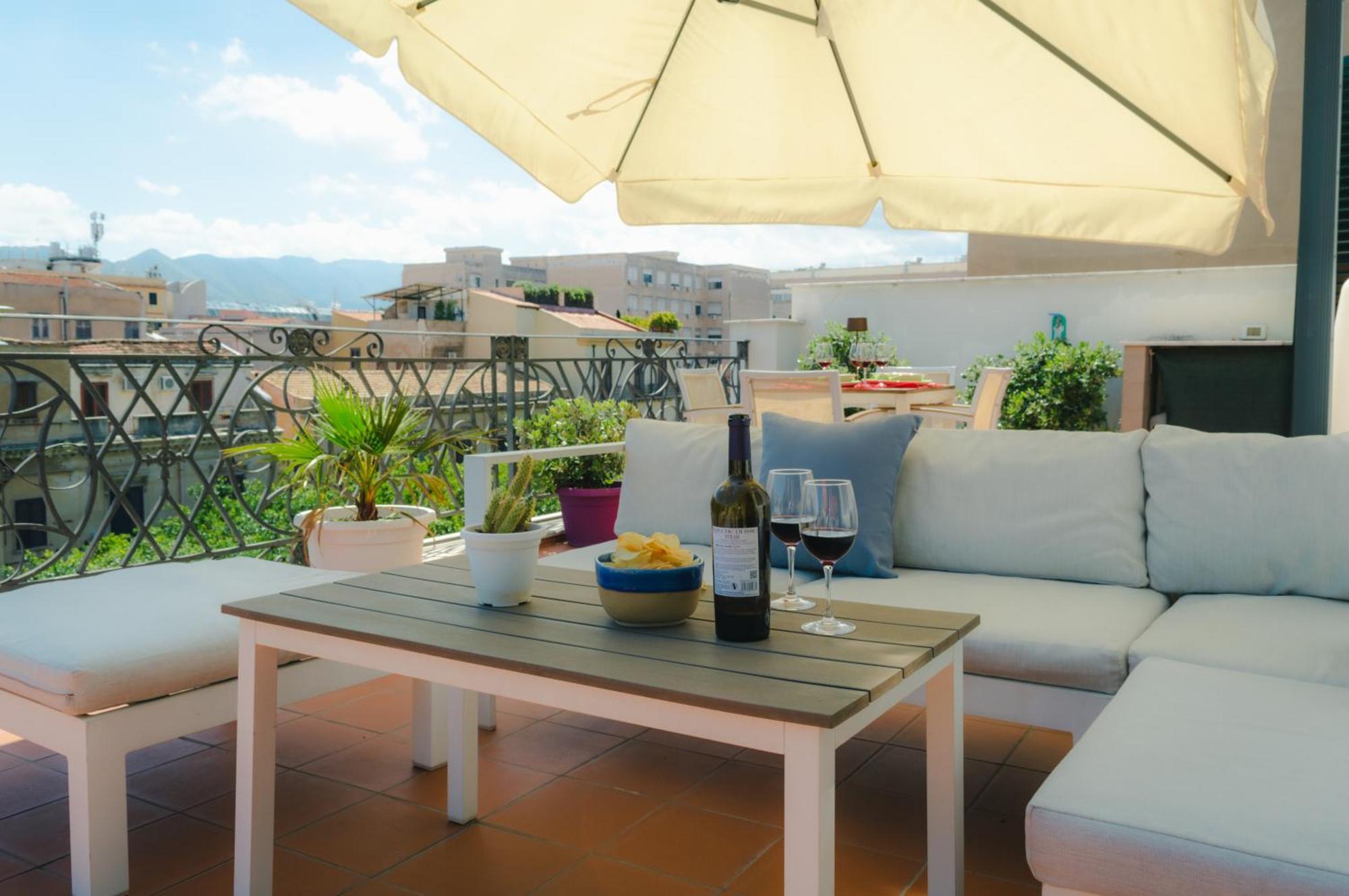 팔레르모 Terrazza Massimo 아파트 외부 사진